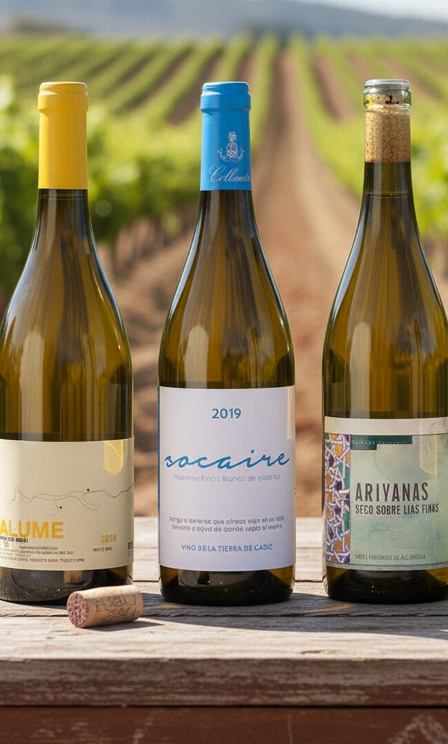 3 vinos blancos secos top por menos de 15 €