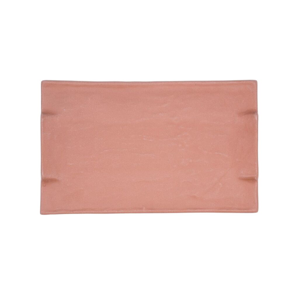 Bandeja 30x18cm cerámica terracota Mineral Gres Quid