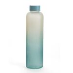 BOTELLA VIDRIO 06L BICOLOR DEGRADADO BEIGE AZUL QUIDATE QUID