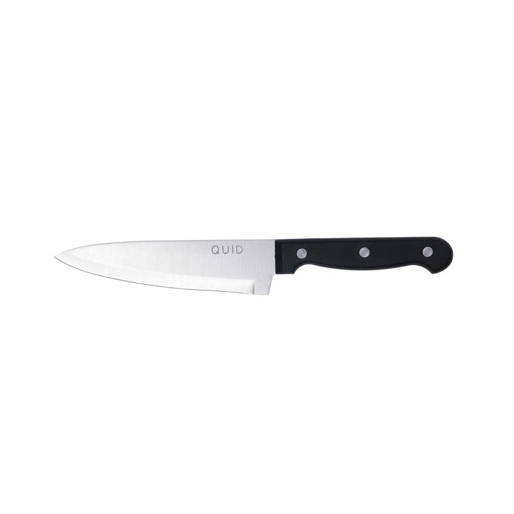 CUCHILLO COCINA 15 CM ACERO INOXIDABLE NEGRO OASIS QUID