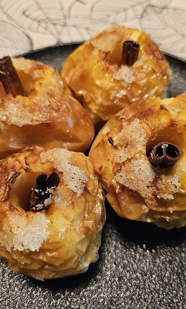 Manzanas asadas en airfryer: postre fácil y rápido