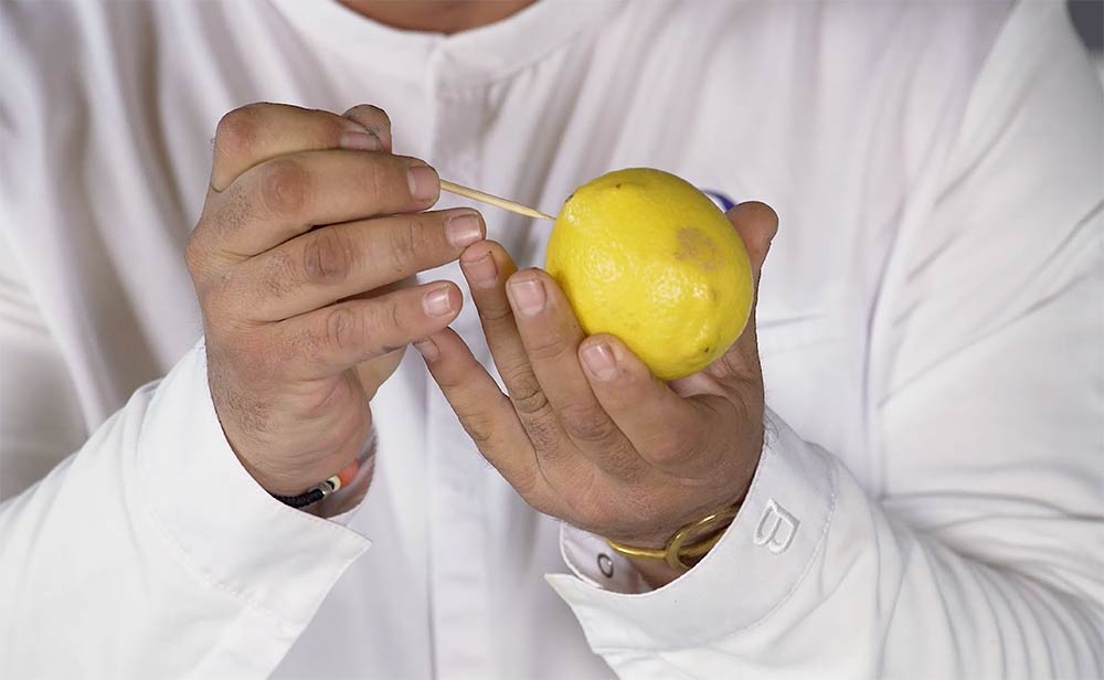 Conserva el Limón abierto con el método de Ángel León