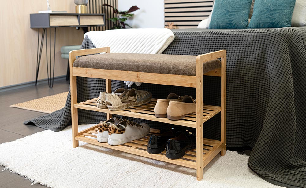 Banco zapatero recibidor: gana orden y estilo