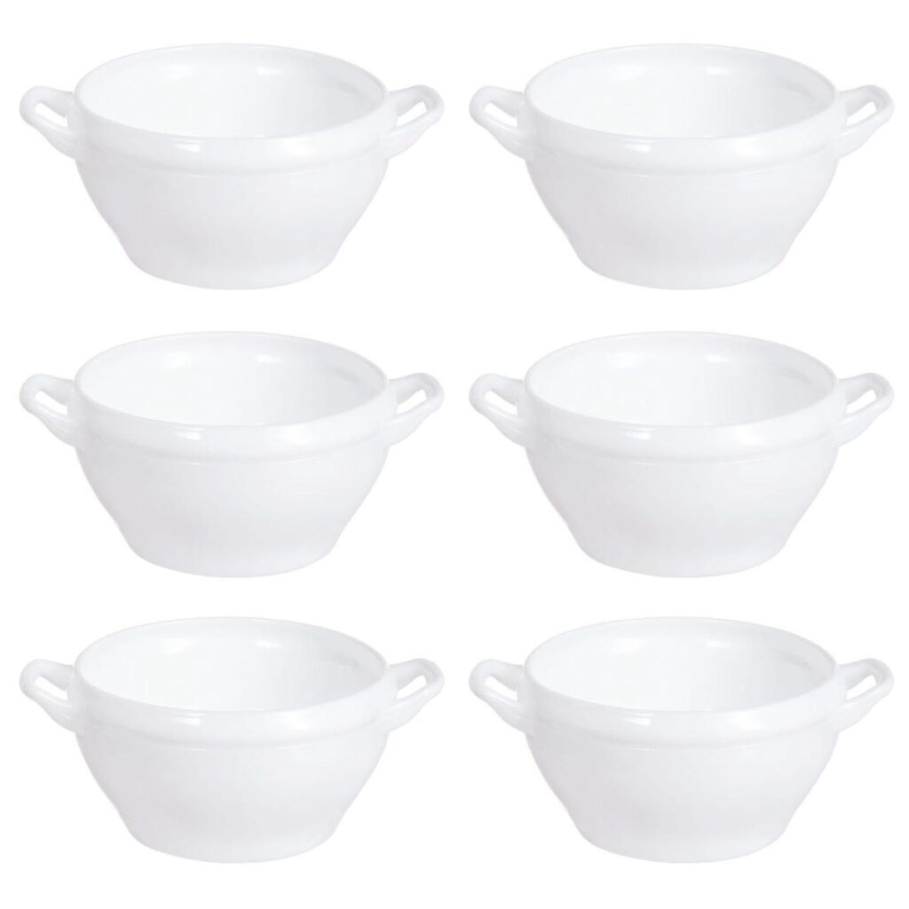 JUEGO 6 BOLES CONSOMÉ 54CL BOL OPAL LUMINARC