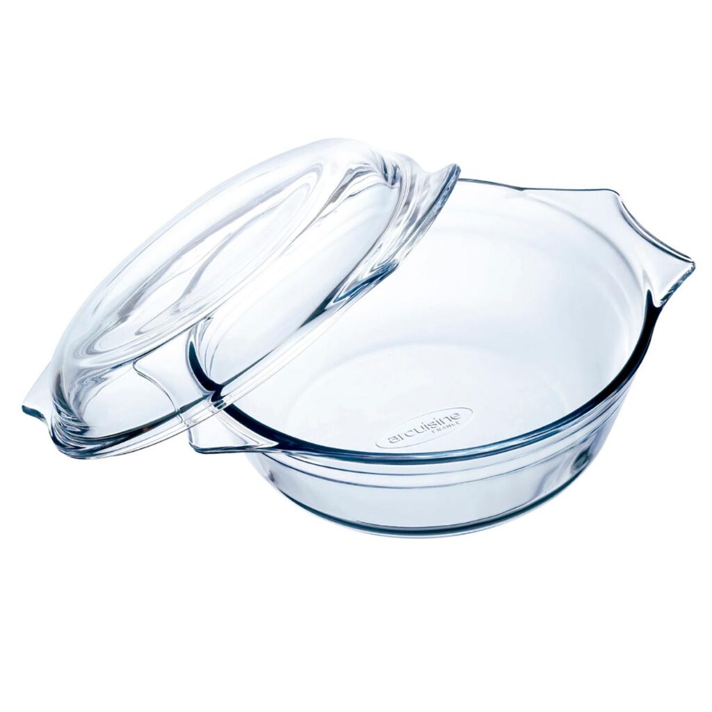 CACEROLA REDONDA 1,6L VIDRIO OCUISINE