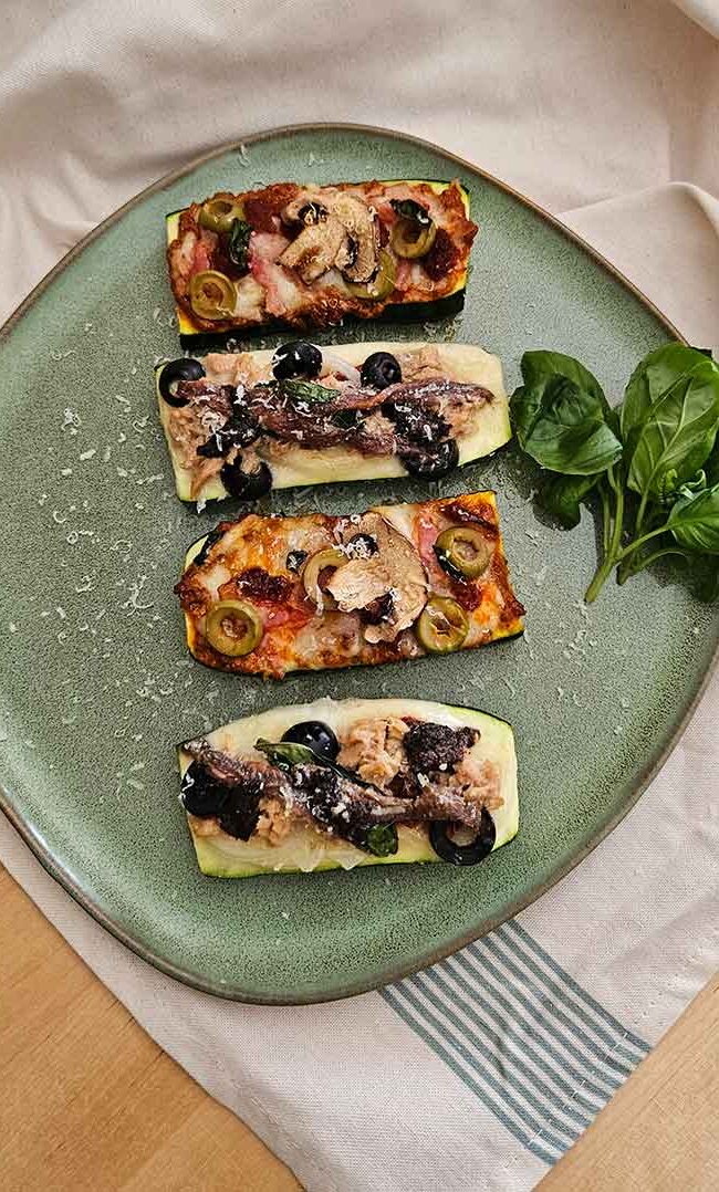 Receta de Calabapizza. La pizza saludable