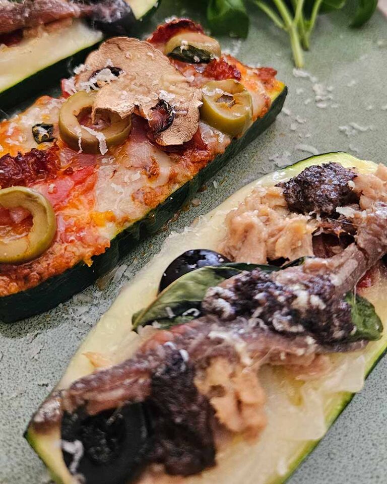 Receta de Calabapizza. La pizza saludable