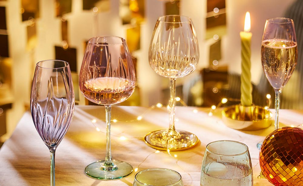 Copas de Navidad para brindis con estilo