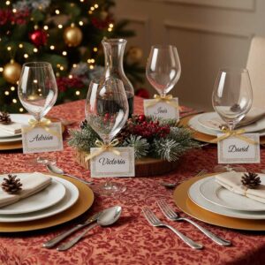 Decora las copas con tarjetas