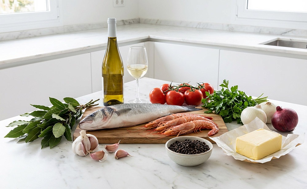 Navidad con la Crema de pescado del Chef del Mar