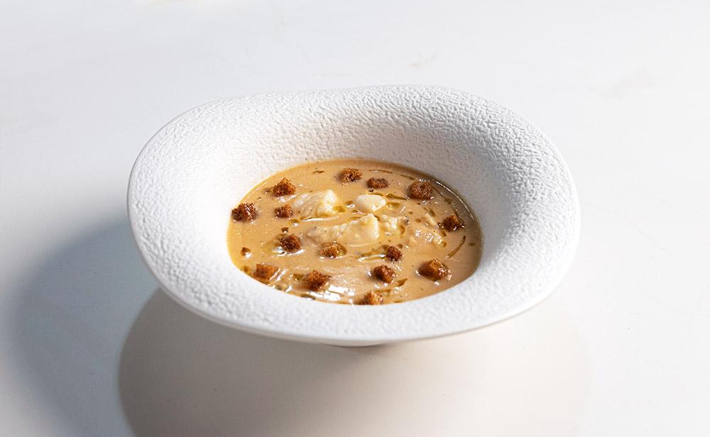 Navidad con la Crema de pescado del Chef del Mar