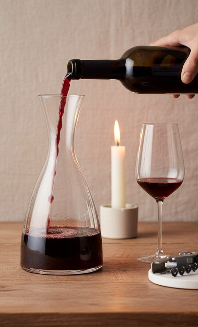 Decantar vino