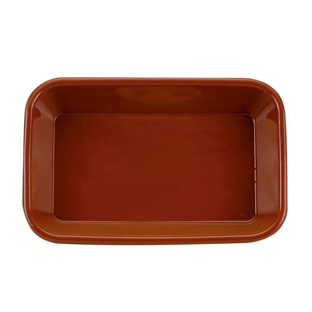 FUENTE RECTANGULAR 29X19X6CM BARRO PROFESIONAL RAIMUNDO