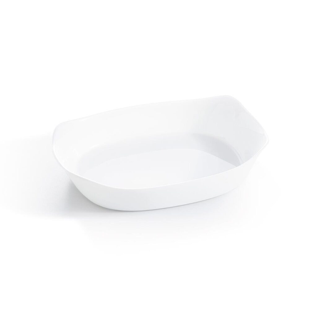 FUENTE HORNO RECTANGULAR 30X22 OPAL BLANCO SMART CUISINE LUMINARC
