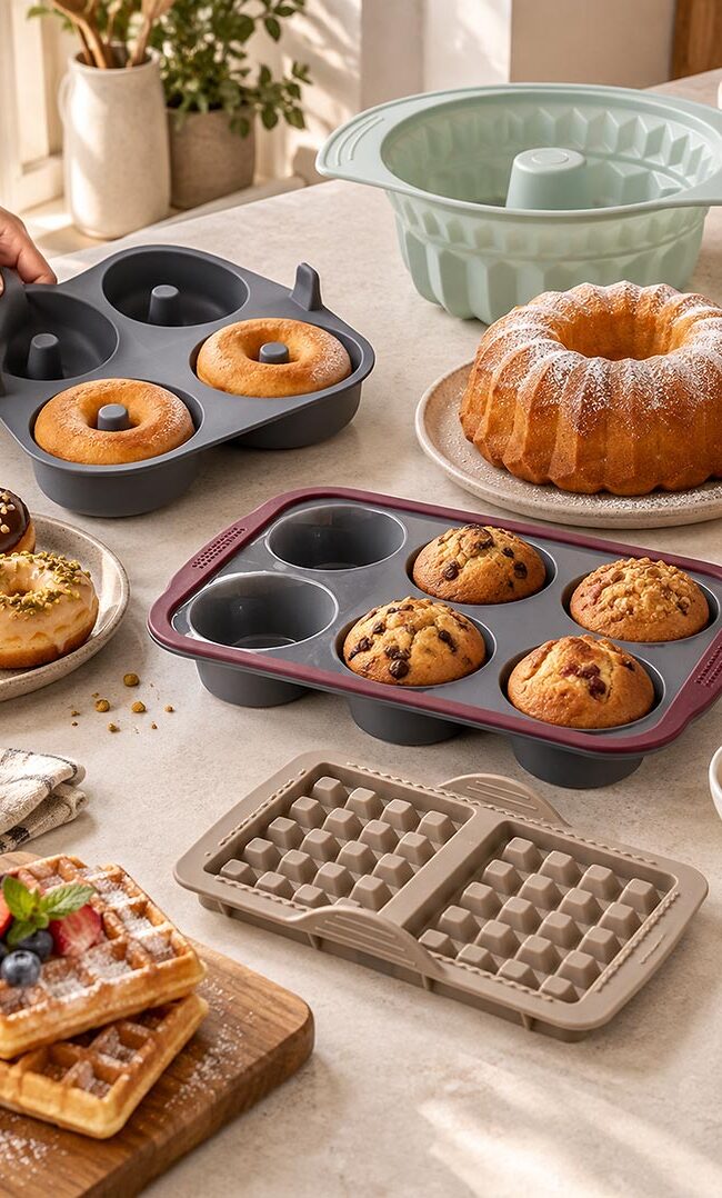 Moldes de silicona para repostería guía práctica