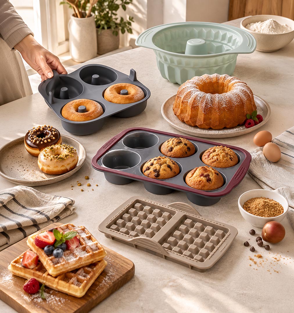 Moldes de silicona para repostería guía práctica