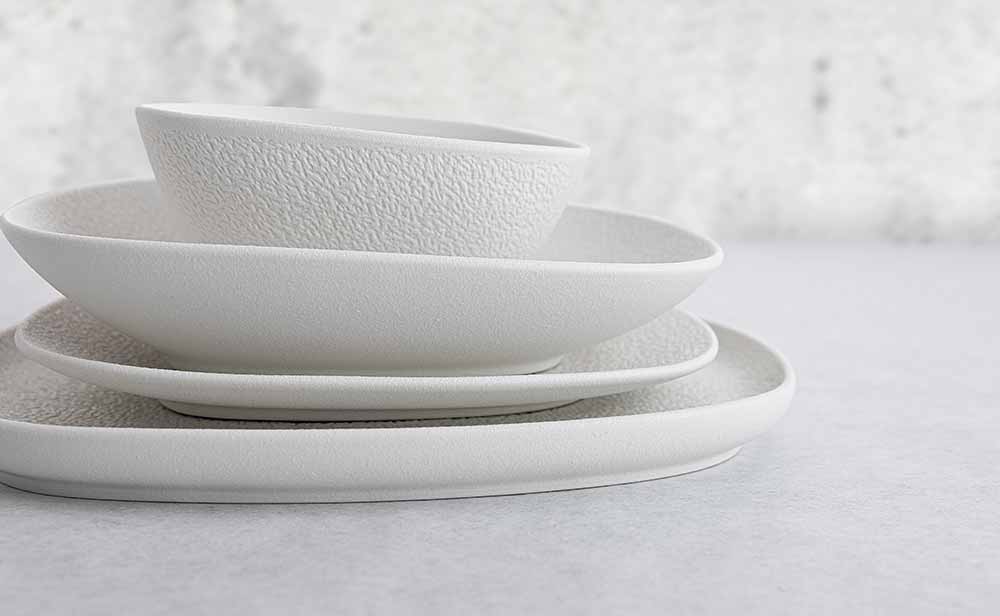 Porcelana blanca Bidasoa para hostelería