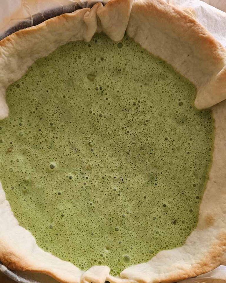 preparación del relleno