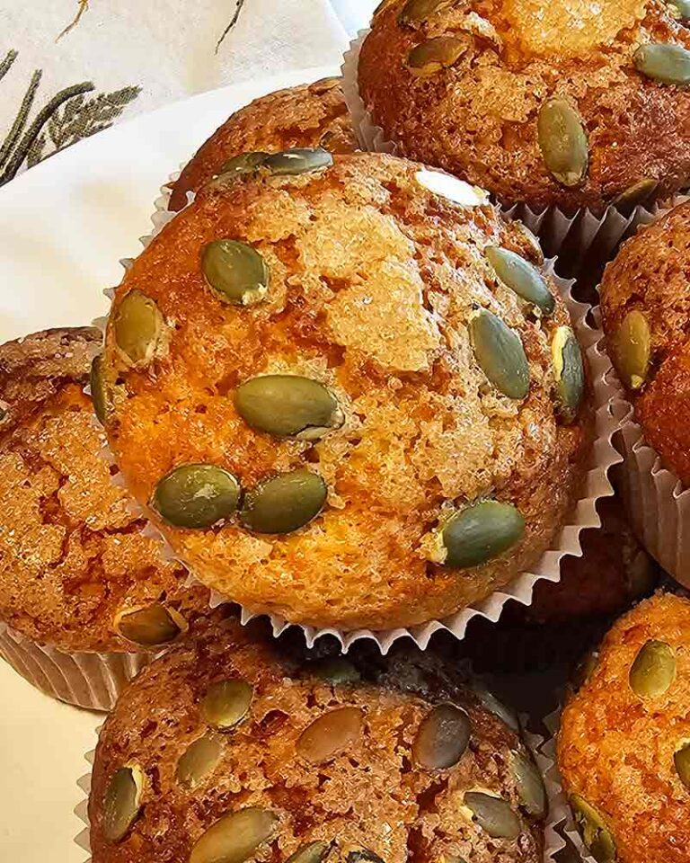 Receta fácil de Muffins de Calabaza ¡serán tus favoritas!
