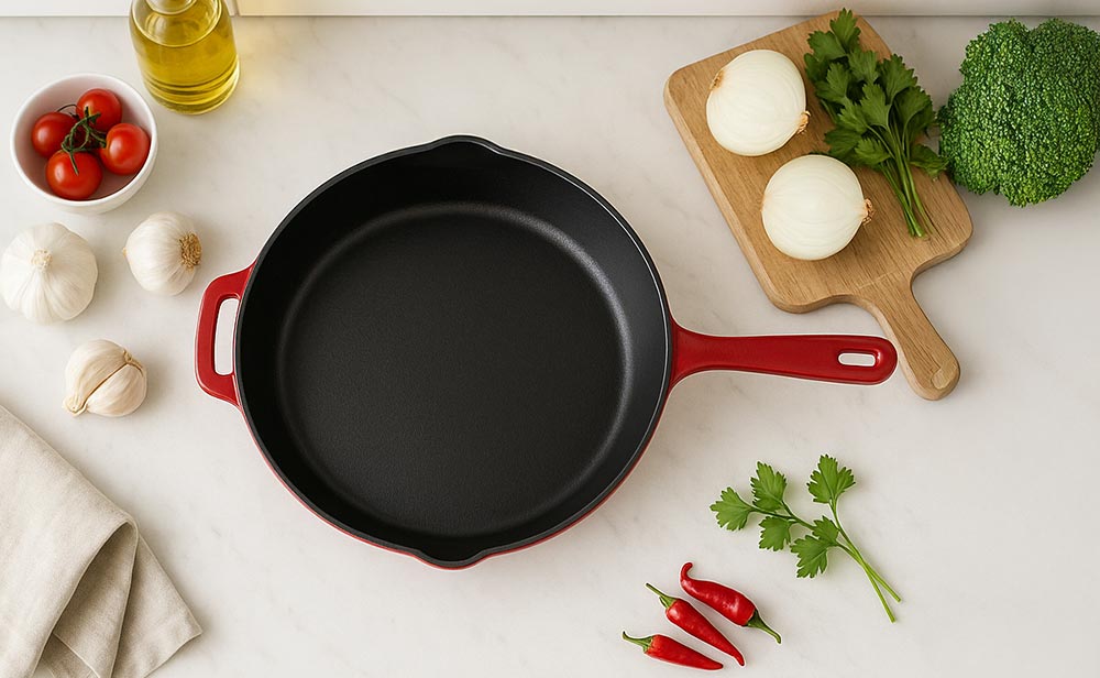 Sartén de hierro: por qué es la mejor para tu cocina