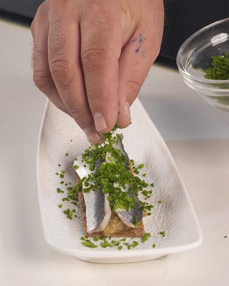 Preparación de la receta