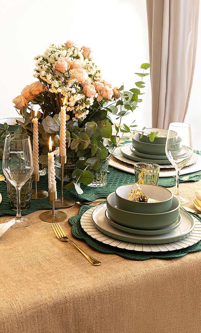 Vajillas para Navidad que enamoran en tu mesa