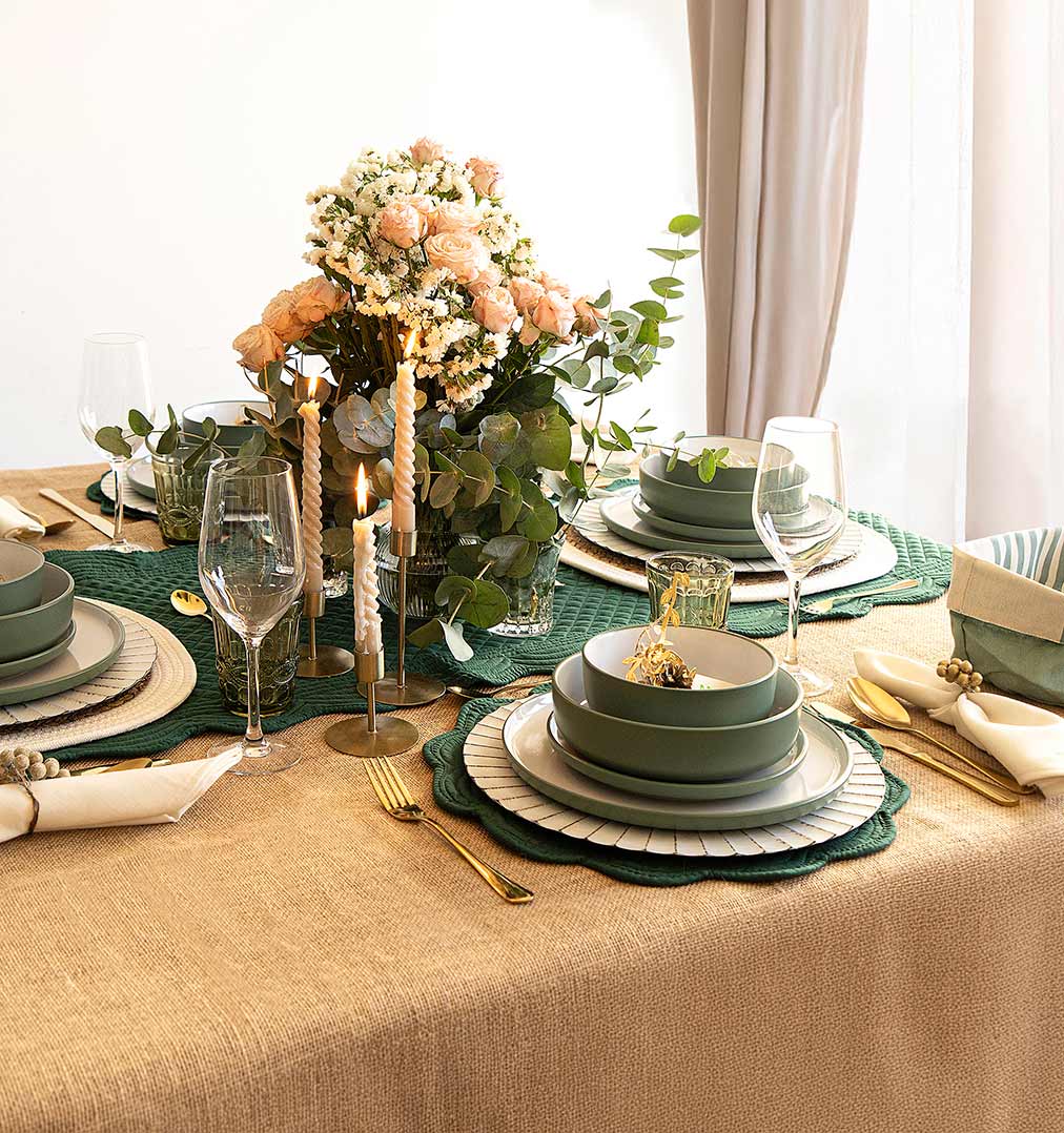 Vajillas para Navidad que enamoran en tu mesa